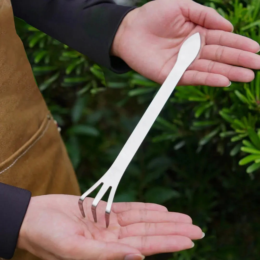 Stainless Steel Bonsai Rake Sill and Soil