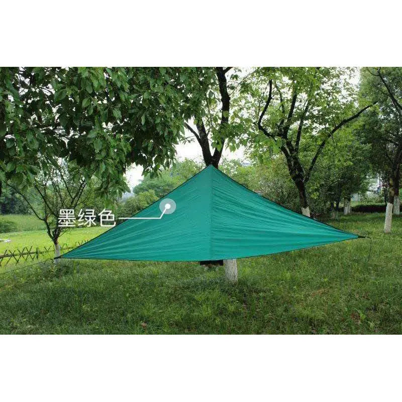 Outdoor Triangle Sunshade Canopy 3m UV Protection Sill and Soil