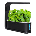 Compact LED Indoor Hydroponic System Sill and Soil