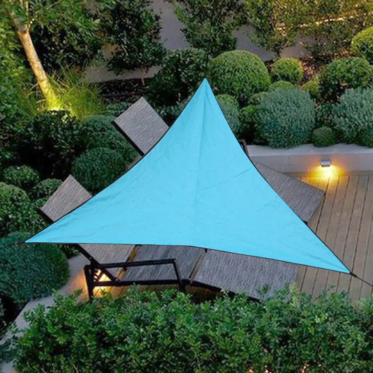 Outdoor Triangle Sunshade Canopy 3m UV Protection Sill and Soil